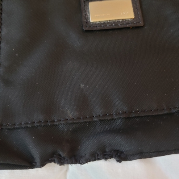 Fendi knotted canvas Baguette 12x6 - Picture 13 of 15